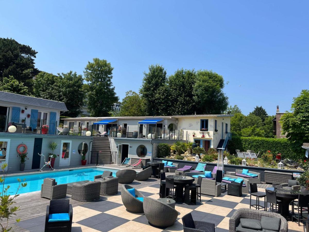 Hotel La Piscine Villers-sur-Mer Dış mekan fotoğraf