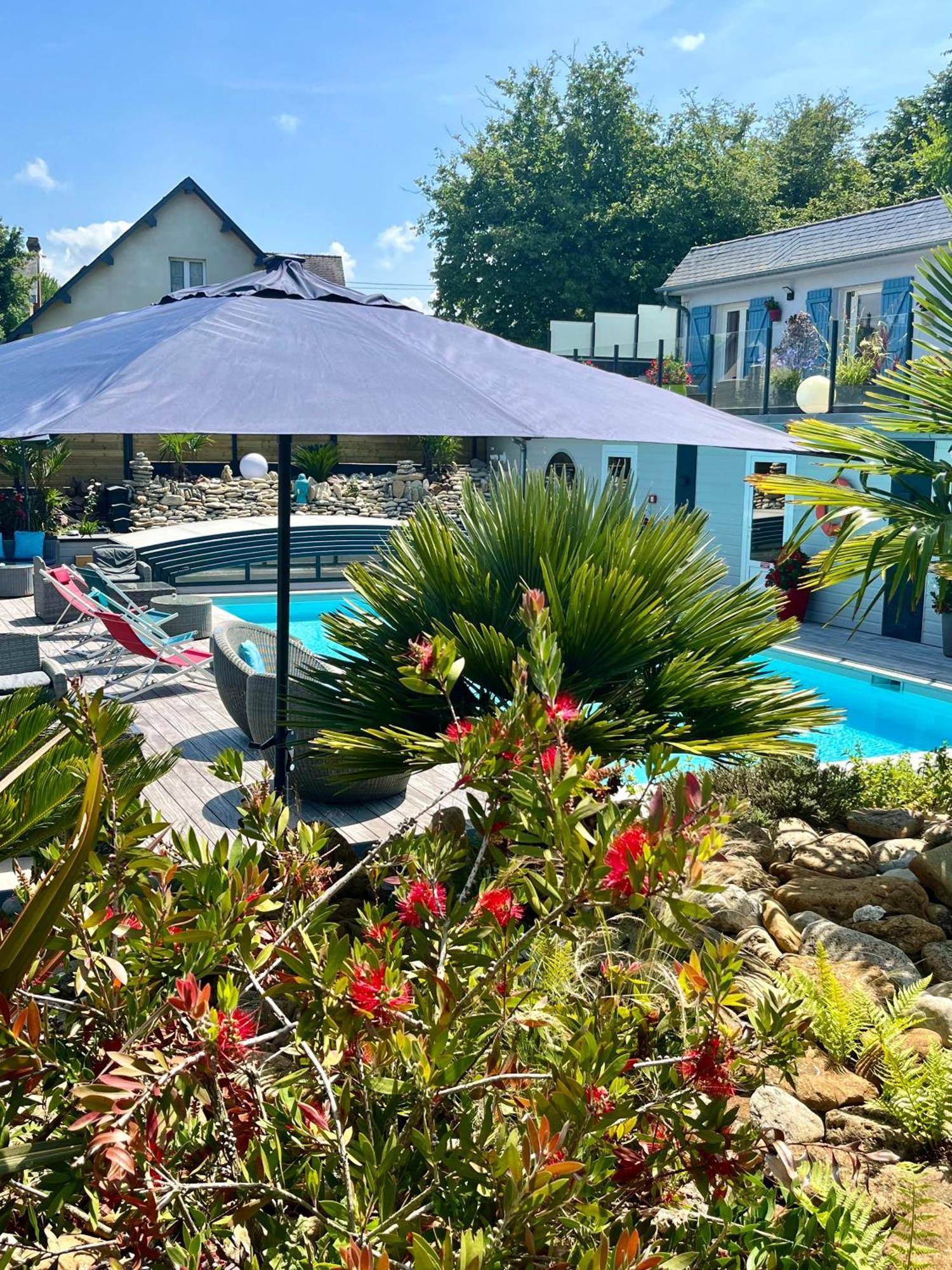 Hotel La Piscine Villers-sur-Mer Dış mekan fotoğraf